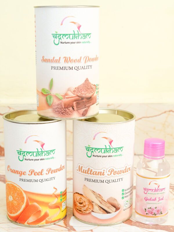 Orange Peel+Sandalwood+Multani Mitti Powder